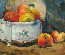 Show Still Life with Peaches, c. 1889 details