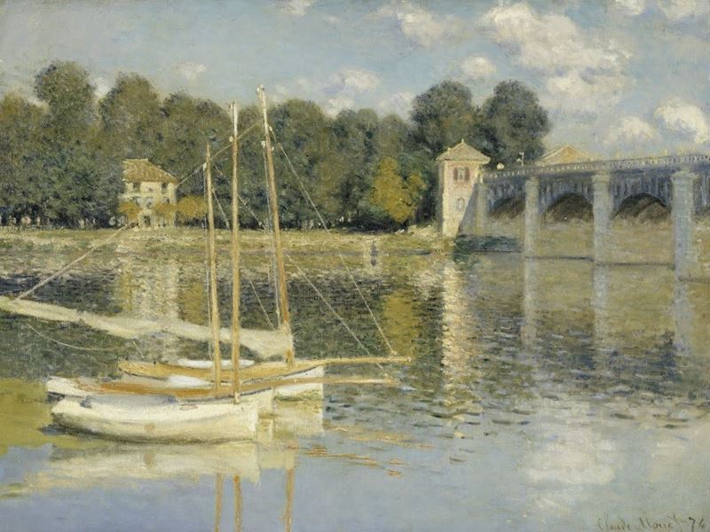 Argenteuil’de Köprü, 1874 resmi