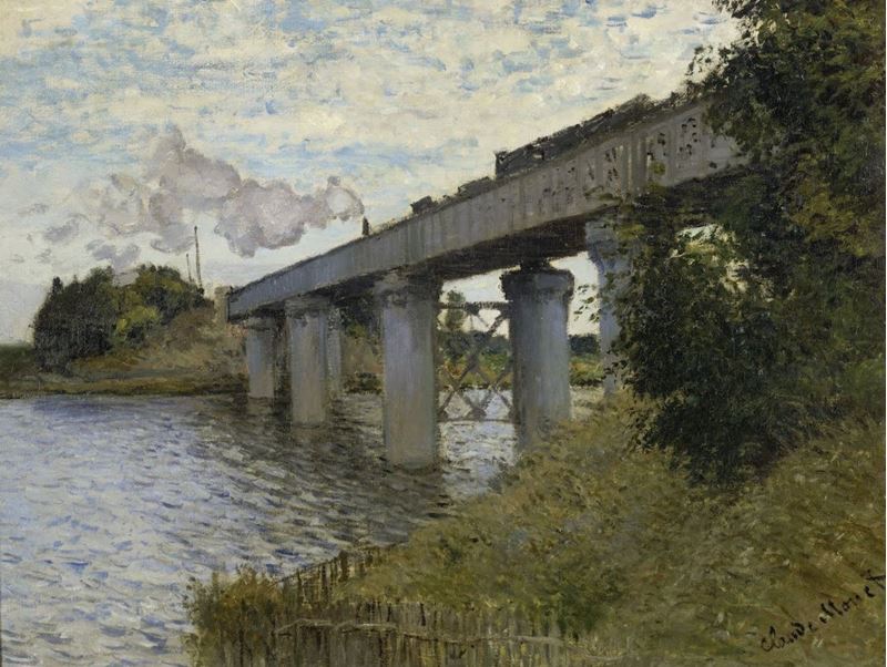 Picture for The Railway Bridge at Argenteuil, 1874