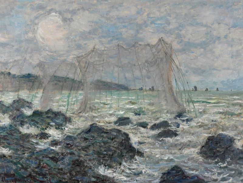 Picture for Fishing Nets at Pourville, 1882