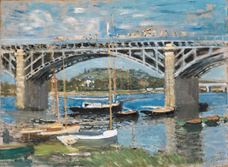 Show The Bridge at Argenteuil, 1874 details