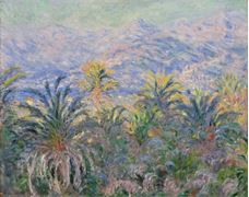 Show Palm Trees at Bordighera, 1884 details