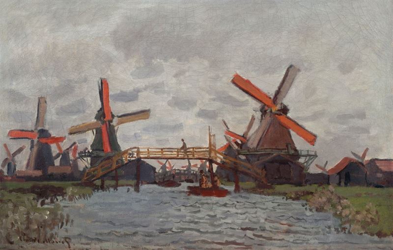 Picture for Windmills near Zaandam, 1871