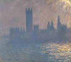 Show Houses of Parliament, Sunlight Effect, 1903 details