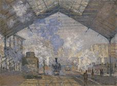 Show The Saint-Lazare Station, 1877 details