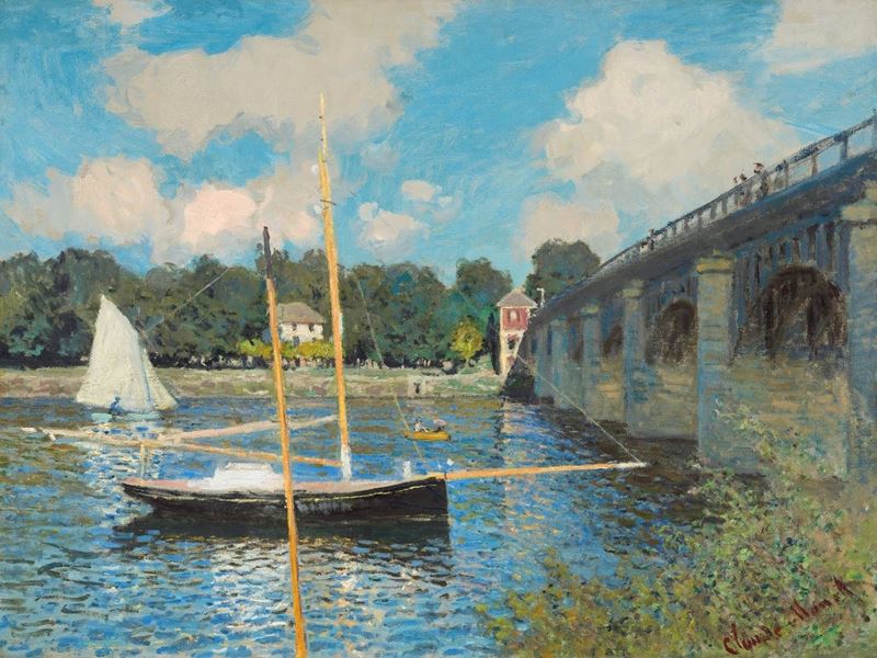 Argenteuil’de Köprü, 1874 resmi