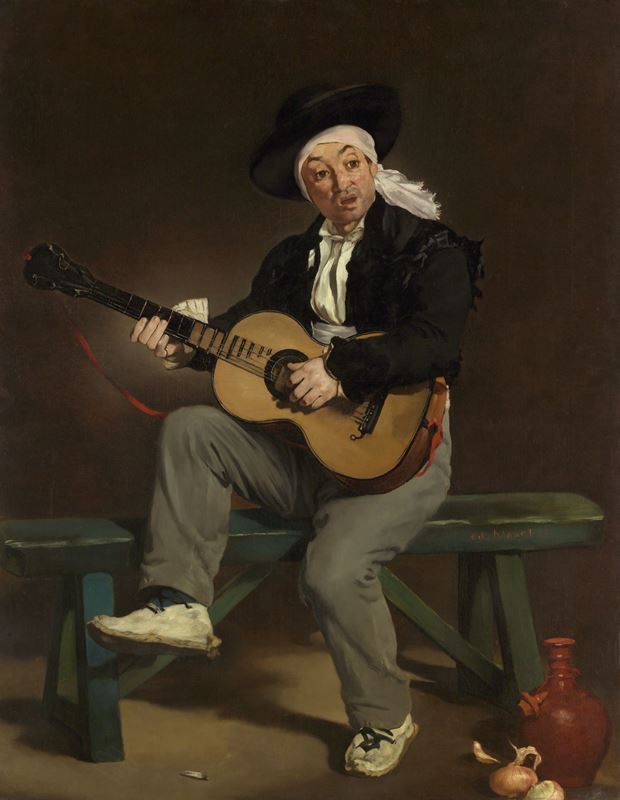 İspanyol Şarkıcı, 1860 resmi