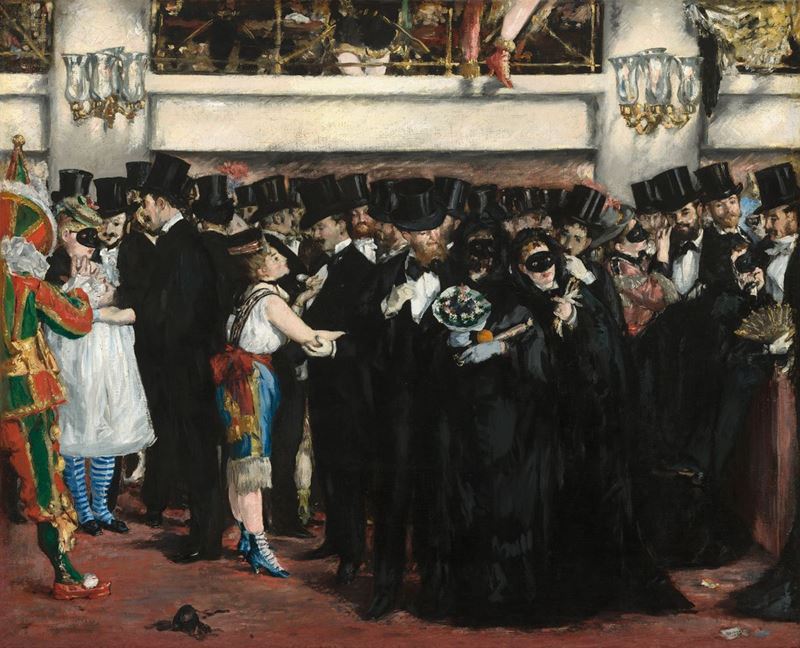 Opera’da Maskeli Balo, 1873 resmi