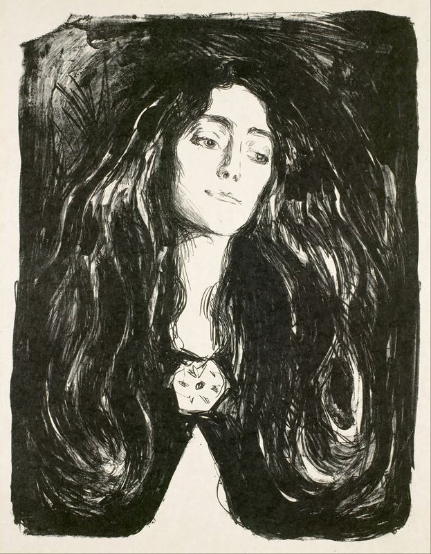 Picture for The Brooch: Eva Mudocci, 1903