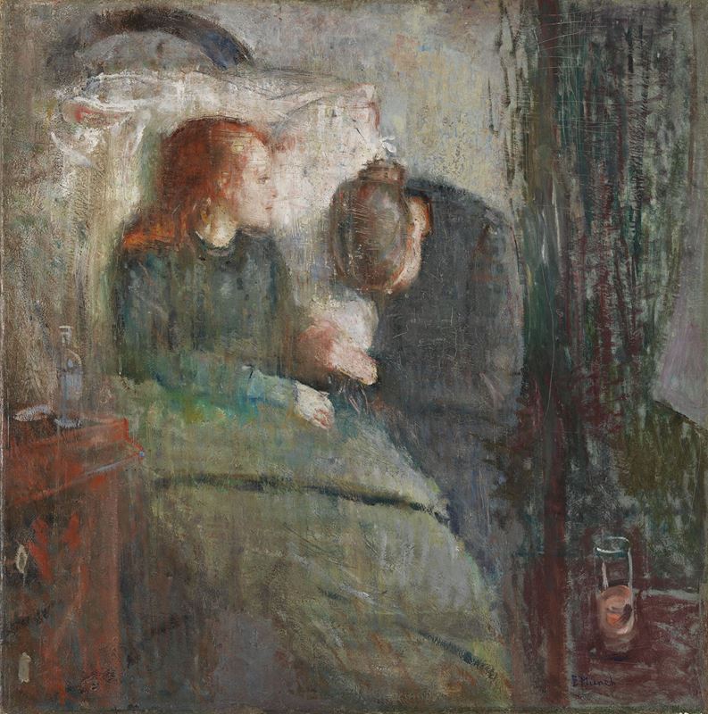 Picture for The Sick Child, 1885-1886