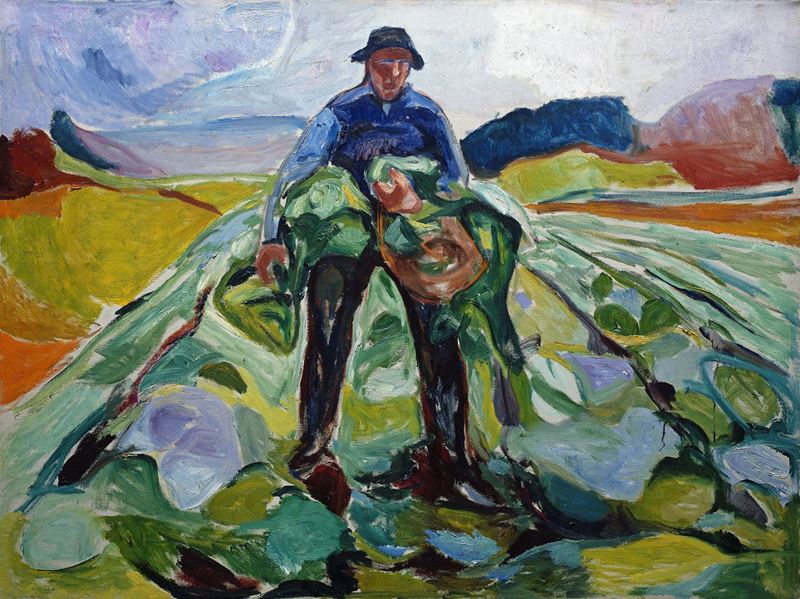 Picture for Man in the Cabbage Field, 1916