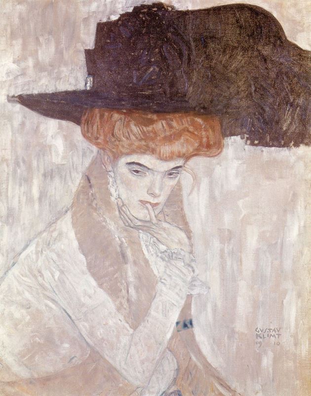 Picture for The Black Feather Hat, 1910