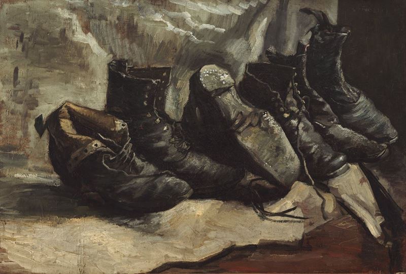 Picture for Three Pairs of Shoes, 1886-1887