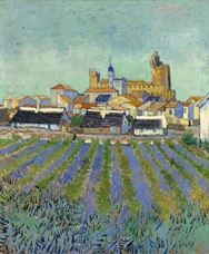 Görünüm Saintes-Maries, 1888