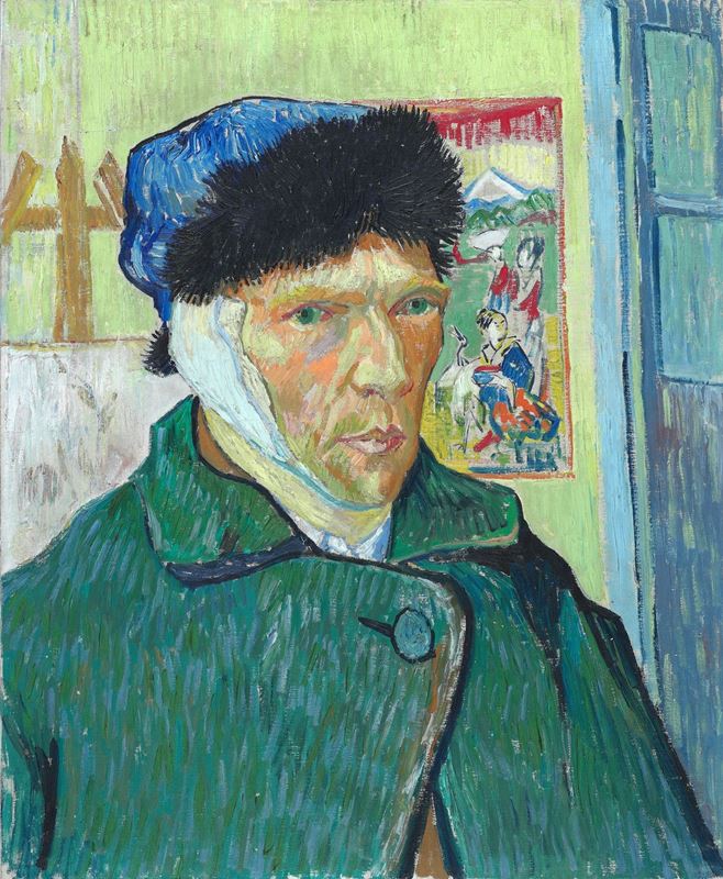 Picture for Self-Portrait with Bandaged Ear, 1889