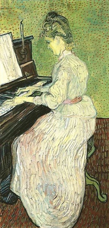 Picture for Marguerite Gachet at the Piano, 1890