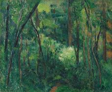 Show Interior of a Forest, c. 1885 details