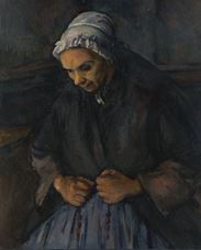 Show An Old Woman with a Rosary, c. 1895-1896 details