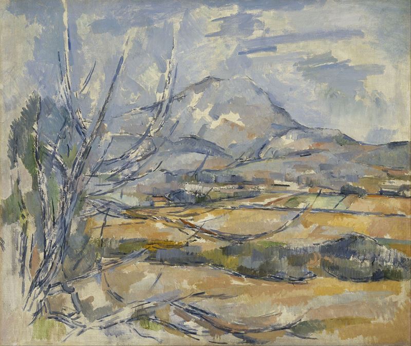 Sainte-Victoire Dağı, 1890-1895 resmi