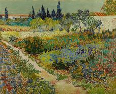 Show Garden at Arles, 1888 details