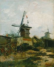 Show Windmills on Montmartre, 1886 details