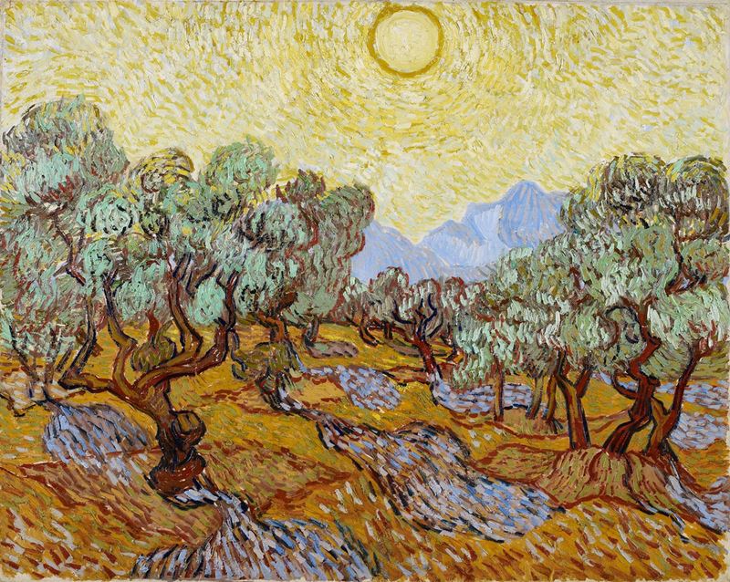 Picture for Olive Trees, 1889