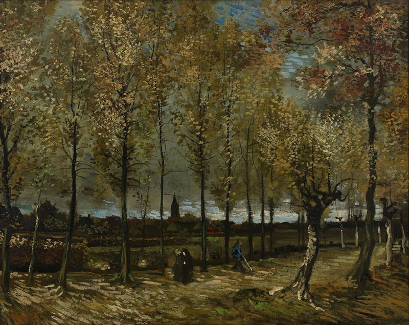 Picture for Poplars near Nuenen, 1885