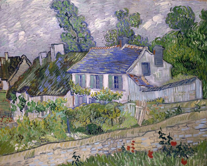 Picture for Houses at Auvers, 1890