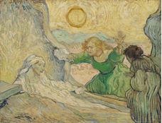 Show The Raising of Lazarus (after Rembrandt), 1890 details