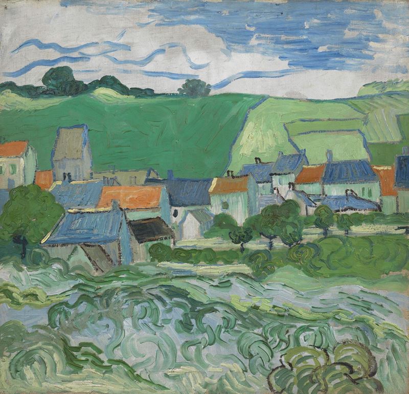 Picture for View of Auvers, 1890