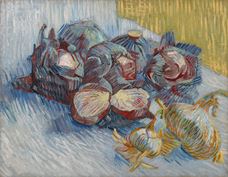 Show Red Cabbages and Onions, 1887 details