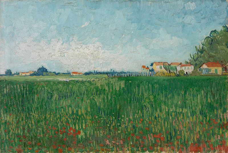 Picture for Field with Poppies, 1888