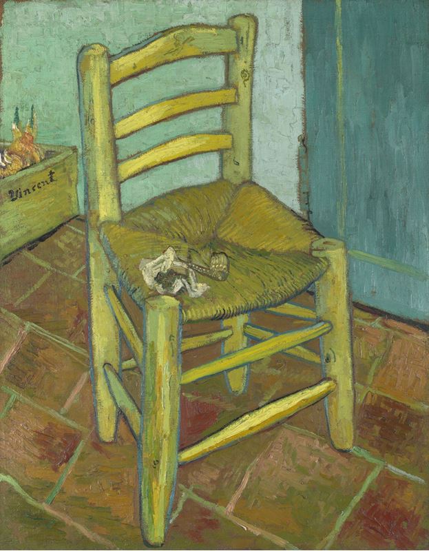 Van Gogh’un Sandalyesi, 1888 resmi