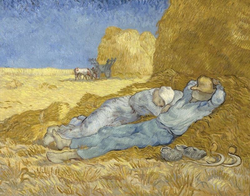 Picture for The Siesta (after Millet), 1890