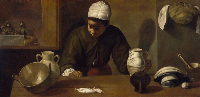 Picture for Kitchen Maid with the Supper at Emmaus, c. 1617-1618