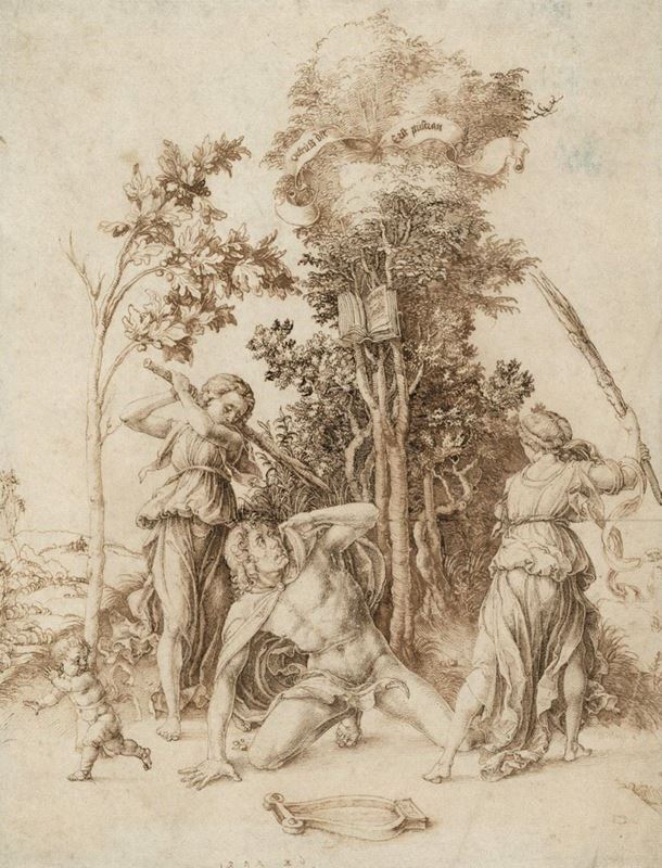Orpheus’un Ölümü, 1494 resmi