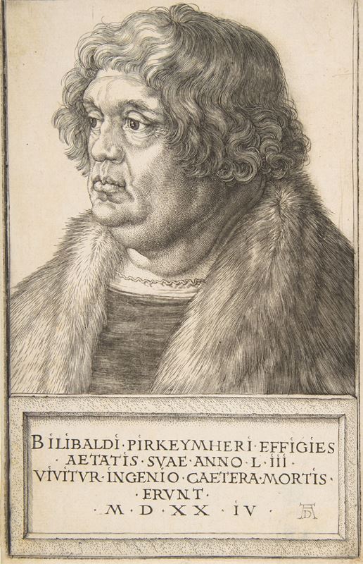 Willibald Pirckheimer, 1524 resmi