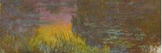 Show The Water Lilies, Setting Sun, c. 1915-1926 details