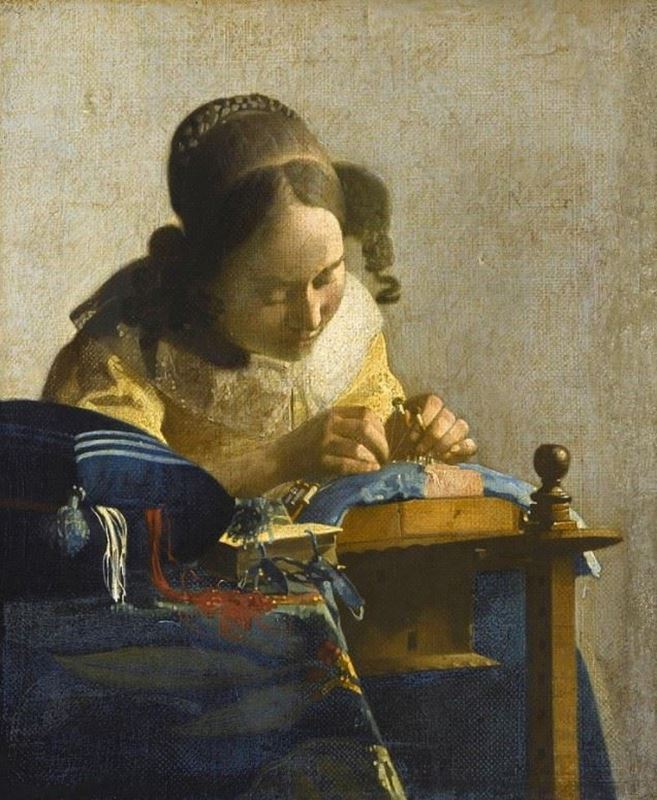 Picture for The Lacemaker, c. 1669-1670