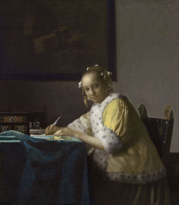 Picture for A Lady Writing, c. 1665