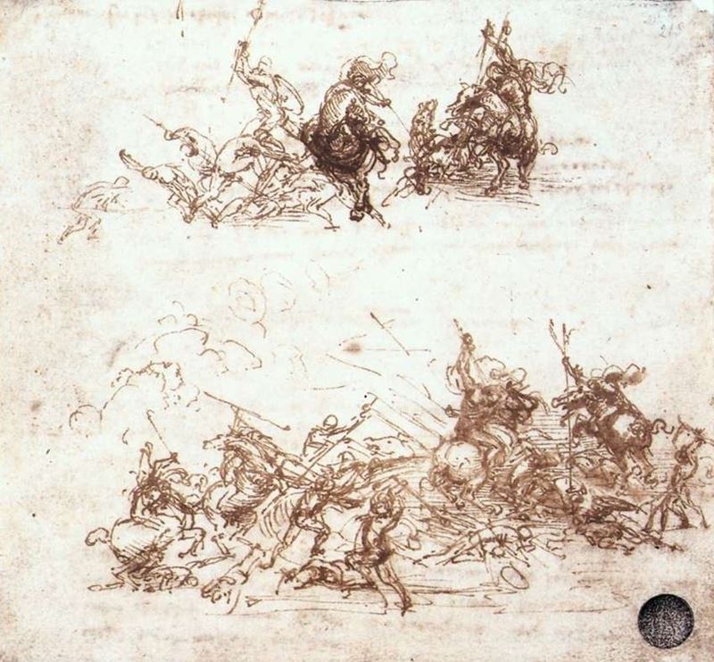 Picture for Study for the Battle of Anghiari, 1503-1504