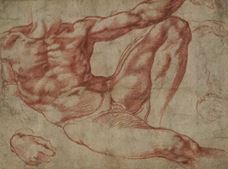 Show Study for The Creation of Man, 1511 details