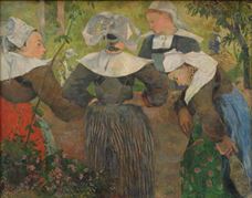 Show Four Breton Women, 1886 details