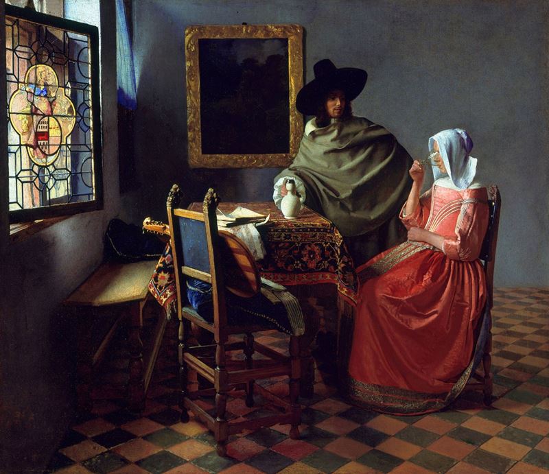 Picture for The Glass of Wine, c. 1661-1662