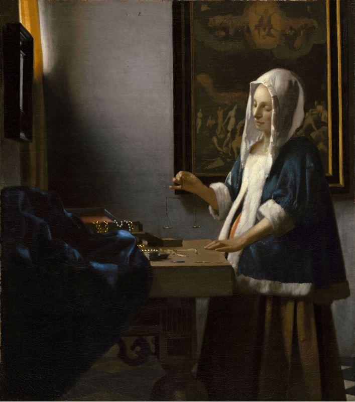 Picture for Woman Holding a Balance, c. 1664