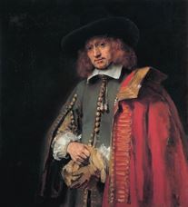 Show Portrait of Jan Six, 1654 details