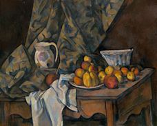 Show Still Life with Apples and Peaches, 1905 details