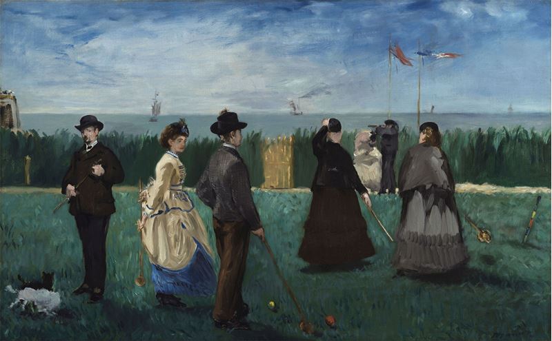 Picture for The Croquet Party, 1871