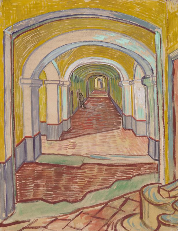 Picture for Corridor in the Asylum, 1889