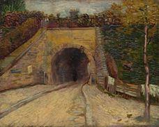 Show Roadway with Underpass the Viaduct, 1887 details